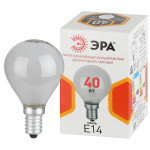 Incandescent lamp ERA P-40-E14-230-FR 40W 230V ball matte color box E14