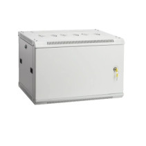 Шкаф телекоммуникационный Ripo 096060MM/G 19" настенный 9U 600х600 серый дверь металл