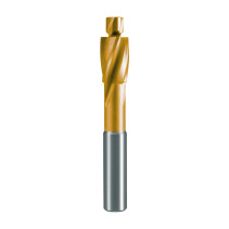 HSS cap with permanent guide pin Ø 18 TiN, 102406T