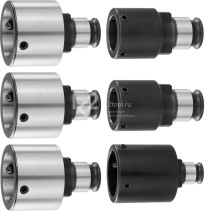 A set of bushings for dies for ETM-24, ETM-30, ETM-36, PTM-24, 6 pcs.