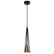 4160-201 Светильник подвесной (подвес) Rivoli Emily 4160-201 1 х GU10 25 Вт дизайн потолочный