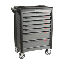 Tool trolley 7 sections grey JTC