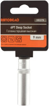 Головка торцевая высокая *9 (1/4") АвтоDело (39379)