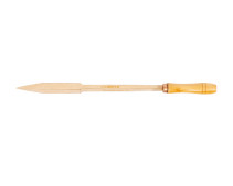 Triangular scraper 20x440 mm wooden handle intrinsically safe 224C-1002 BeCu, HORTZ