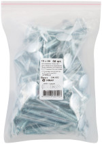 Винт мебельный (DIN 603) 10х80 (фасовка 50 шт)