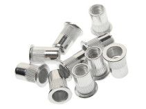 Заклепка резьбовая M8х1.25мм алюминиевая 10шт. JTC