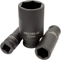 Головка торцевая ударная *19 (DR1/2"; L-78мм) (АвтоDело) 40019