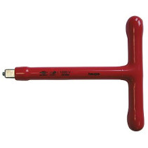 Socket wrench T-shaped VDE 1/2"