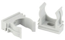 Крепеж-клипса ЭРА CLIP-40-5 для трубы cерая d40мм 5шт