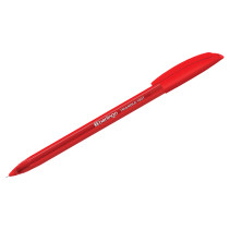 Berlingo "Triangle 100T" red ballpoint pen, 0.7 mm, triangular, needle rod