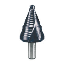 Сверло ступенчатое HSS дюймовое CBN шлифованное со спиралевидной канавкой и подточкой острия Ø 7/8 - 1 1/8 TiAlN