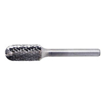 Borehole carbide spherical cylindrical type C d10 double notch