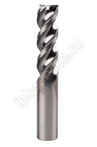 End milling cutter c/x tv.sp. f10 L=75 Z3 for aluminum