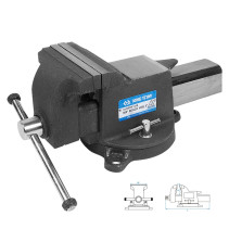 Locksmith vise 125 mm KING TONY 9TZ11-05