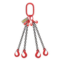 6.7t 7m OCALIFT 4CC Chain Sling t8 G80 with shorteners glazed chain