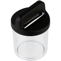 Magnetic STAMP paperclip, without paper clips, transparent