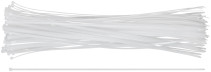 Хомуты нейлоновые для проводов, белые 100 шт., 4,8х500 мм