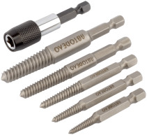 Набор экстракторов для шуруповерта М3-М18 (5шт. пл/кейс) АвтоDело 40289