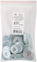 Шайба кузовная оцинкованная М8 100 шт DIN 9021 фасовка