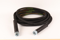 ACG Hose for AVD 10 m 2-braided 2SN d-8mm (nut metal 22x1.5 - 22x1.5) with protective handle 1021388