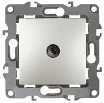 12-3102-15 ЭРА Розетка TV проходная, IP20, Эра12, перламутр