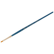 Brush art synthetics Gamma "Gallery", flat-oval No.0, short handle