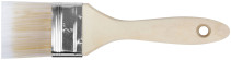 Кисть флейцевая "Аква", искусственная щетина, деревянная ручка 2" (50 мм)