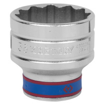 Головка торцевая стандартная двенадцатигранная 1/2", 36 мм KING TONY 433036M