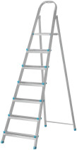 Steel ladder, 7 steps, weight 7.3 kg