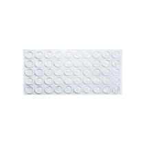 Silicone bump d8 h=1.5 AKS (sheet-50 pcs.)