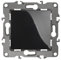 12-1103-06 ERA Switch, 10AH-250V, IP20, Era 12, Black