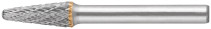Шарошка карбидная, штифт 6 мм, тип "L", коническая закругленная 8х22х67 мм