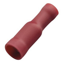 Round plug sleeve, insulated 0.25-1.5 4, PVC (pack.100 pcs)