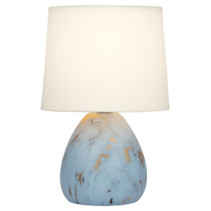 7048-501 Настольная лампа Rivoli Damaris 7048-501 1 * Е14 40 Вт керамика серая с золотом с абажуром