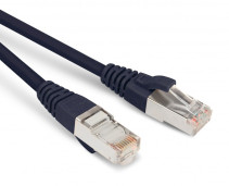 PC-LPM-STP-RJ45-RJ45-C6-3M-LSZH-BK Patch Cord F/UTP, Shielded, Cat.6 (100% Fluke Component Tested), LSZH, 3M, Black