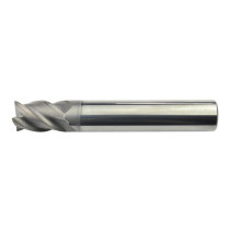 High-performance carbide end milling cutter D2x3x50x4 Z4 TiSiN