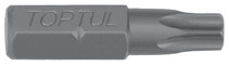 Бита 1/4" TORX T27, L=25 мм с отверстием TOPTUL