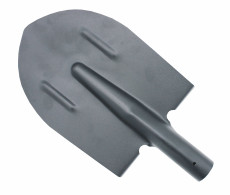 ON LKO bayonet shovel 215x394x1.5 mm with stiffeners, used