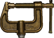 Клемма заземления BRIMA КЗ-500 (струбцина)