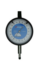 High-precision clock type indicator, bearings on stones 0-1 mm; 0.001 mm; flat cover