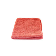 Салфетка микрофибра, 30*30см, 200 г/м2, красная, без упаковки, Горница