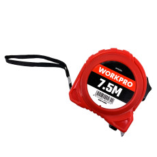 Plastic tape measure 7.5m*25mm WP261004 WORKPRO