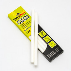 Клеевые стержни ПрофКлей – 8110 белые, универсальные, 5 шт.