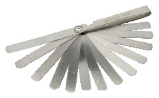 Professional probes for adjusting gaps, 13 pcs.