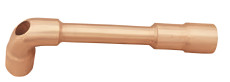 Socket wrench, double-sided curved intrinsically safe alloy BeCu 122A-14, HORTZ