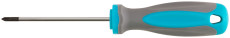 Screwdriver, CrV steel, rubberized handle PH0 x 75 mm