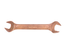 Double-sided horn wrench 17x19 mm copper plating SITOMO (7811-0023)