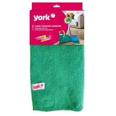 Microfiber floor cloth, double-sided with YORK closure (50x60 cm)
