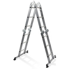 Aluminum ladder 4x6 transformer MI 18 kg large lock
