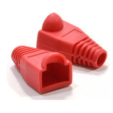 Ripo insulating cap for RJ-45 connectors, red, diameter 6.1 mm